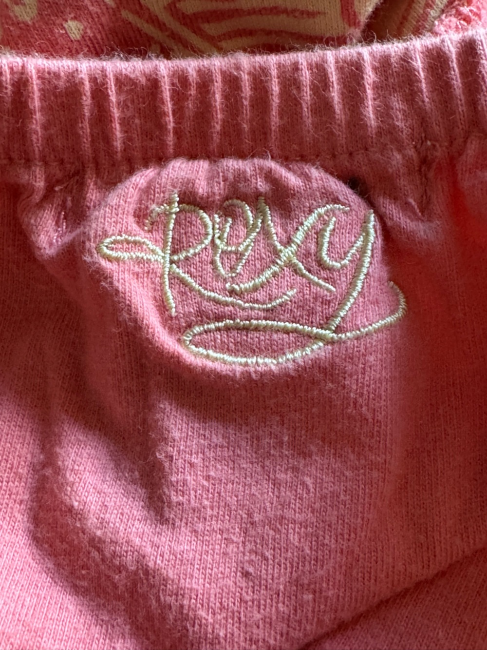 Roxy 100% Cotton Pink Floral Patterned Dress. - Picture 5 of 6